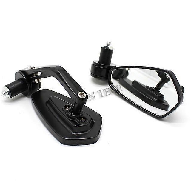 Pair Motorcycle 22mm Handlebar End Side Rearview Mirrors FOR HONDA XR 250 CBR 500R CRF 190R FOR YAMAHA XSR 700 MT-125 MT125