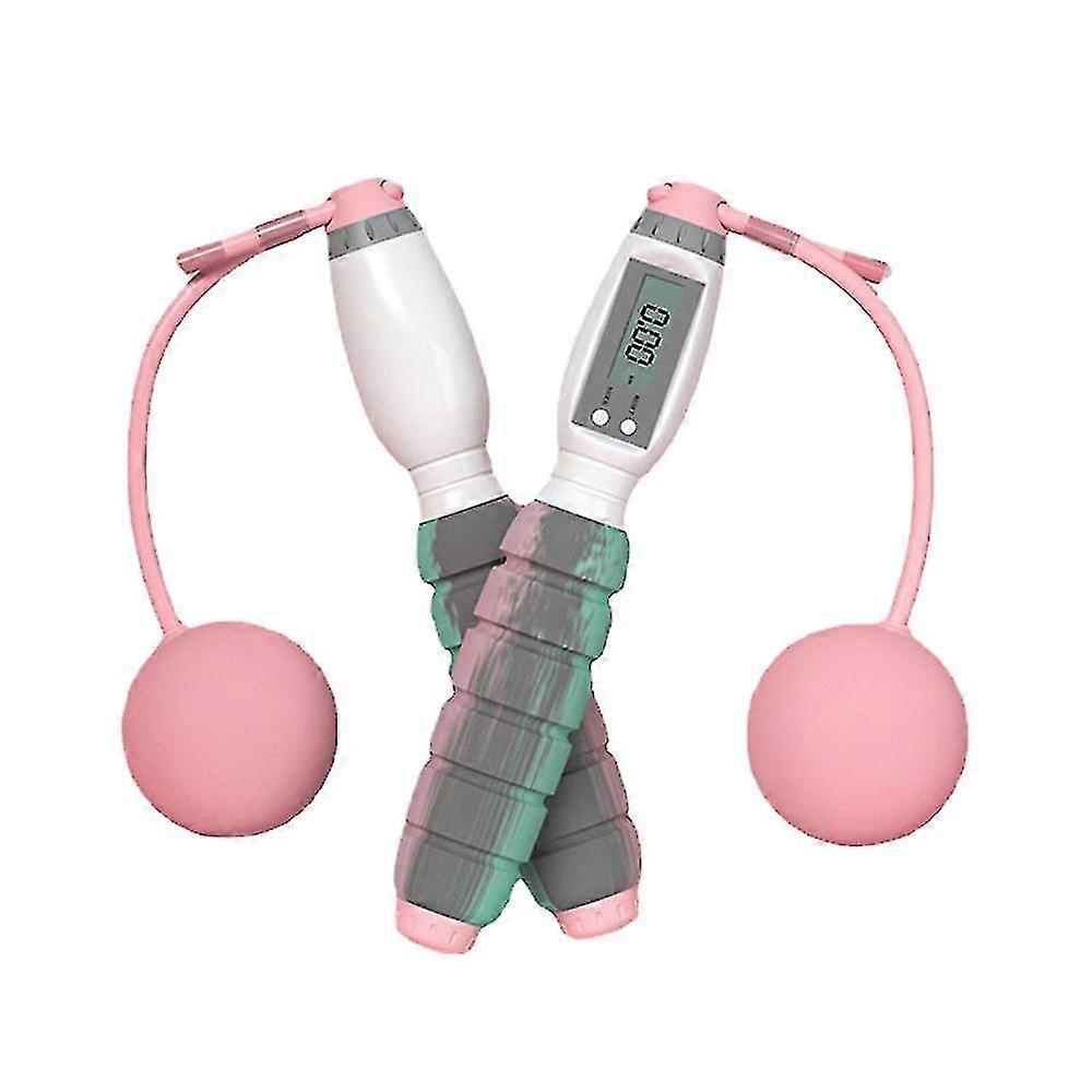 حبل القفز اللاسلكي ، قابل للتعديل مع عداد للبالغين والأطفال ، للياقة البدنية ، الملاكمة ، ممارسة الرياضة