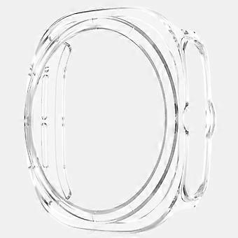 Voor Samsung Galaxy Watch Ultra 47 mm doorzichtige behuizing Holle harde PC horlogehoes