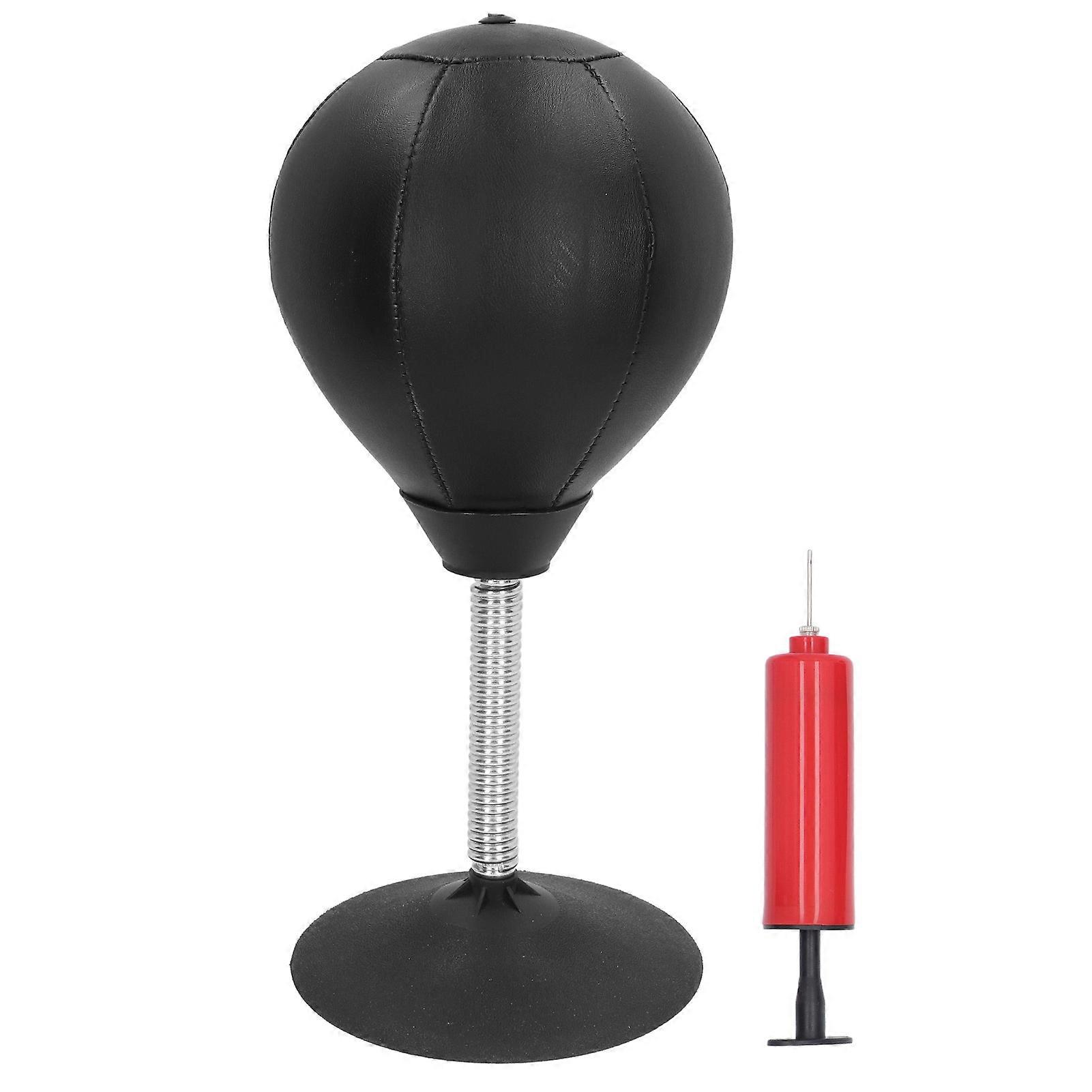 Stress Buster Desktop Punching Bag Standing Desk Table Boxing Punch Ball Toy with Suction Cup