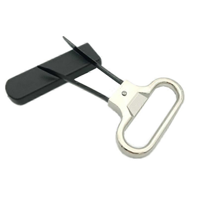 Wine Opener for Vintage Bottles - Two-Prong Cork Puller for Damaged Corks - Beer Bottle Opener