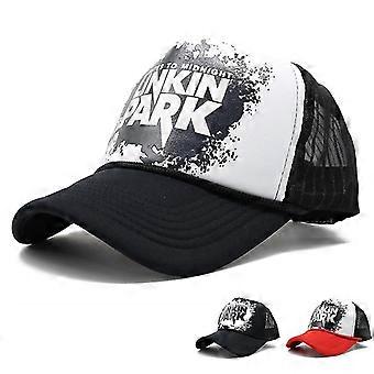 Sommer Linkin Park Mesh Cap Par Hip-Hop Alfabet Baseball Cap