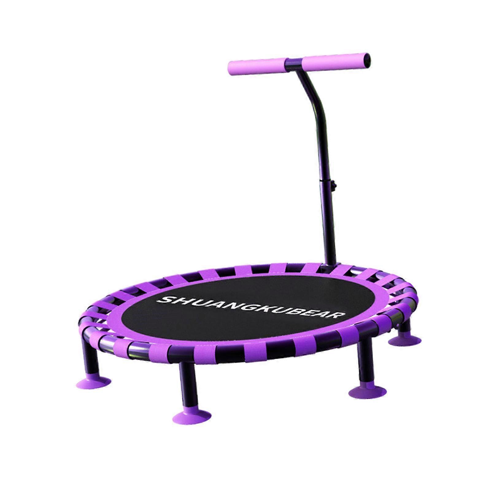 Barn Trampolin Leksak Fällbar Trampolin För Yard Inomhus Utomhus Övning Orange