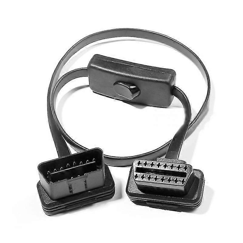 Obd2 Auto Car Extension Cable With Switch