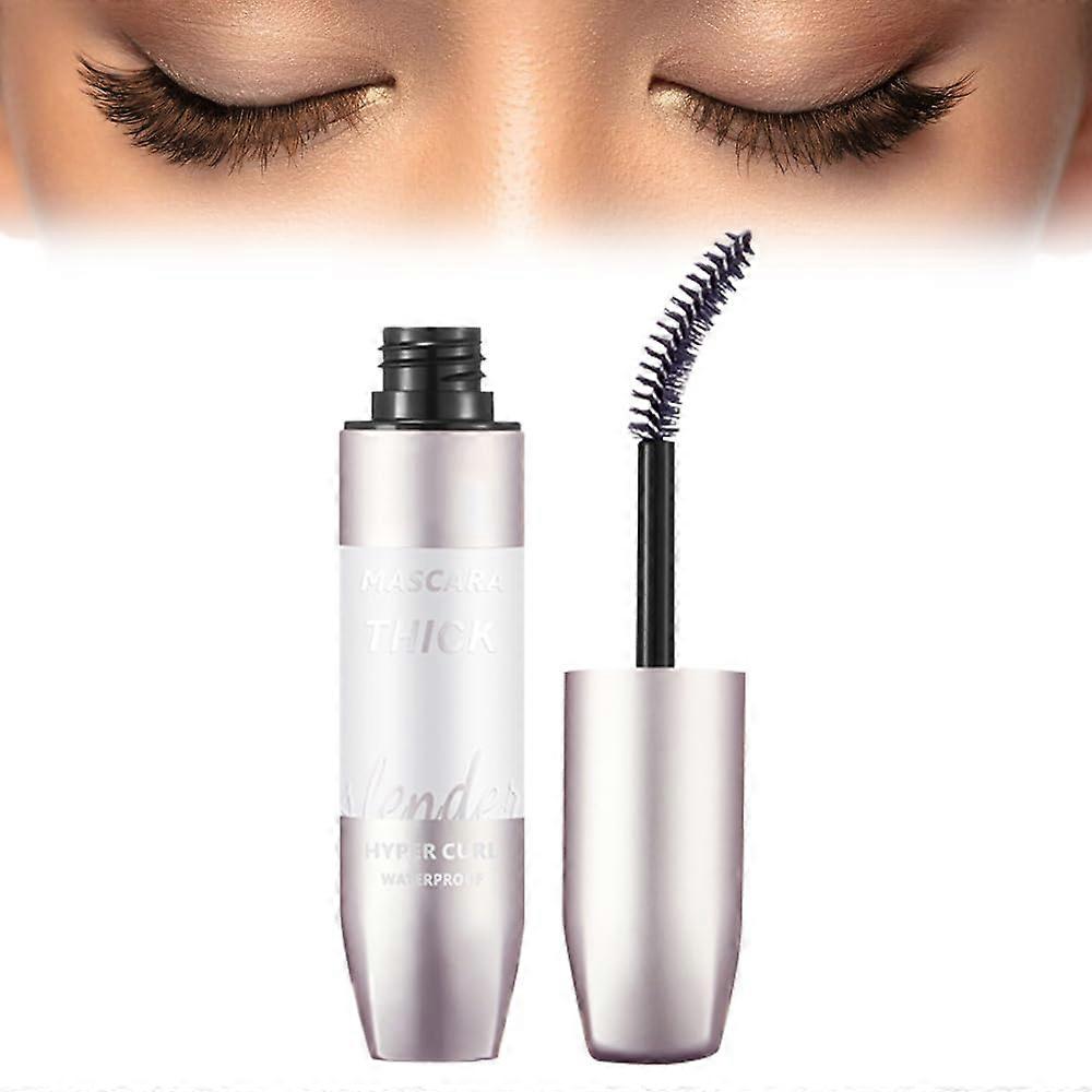 4D Fiber Curl Long Lsating Waterproof Mascara, 2024 New 4D Silk Fiber Lash Mascara, 4D Mascara Beauty for 5x Longer Lashes with Long Lasting