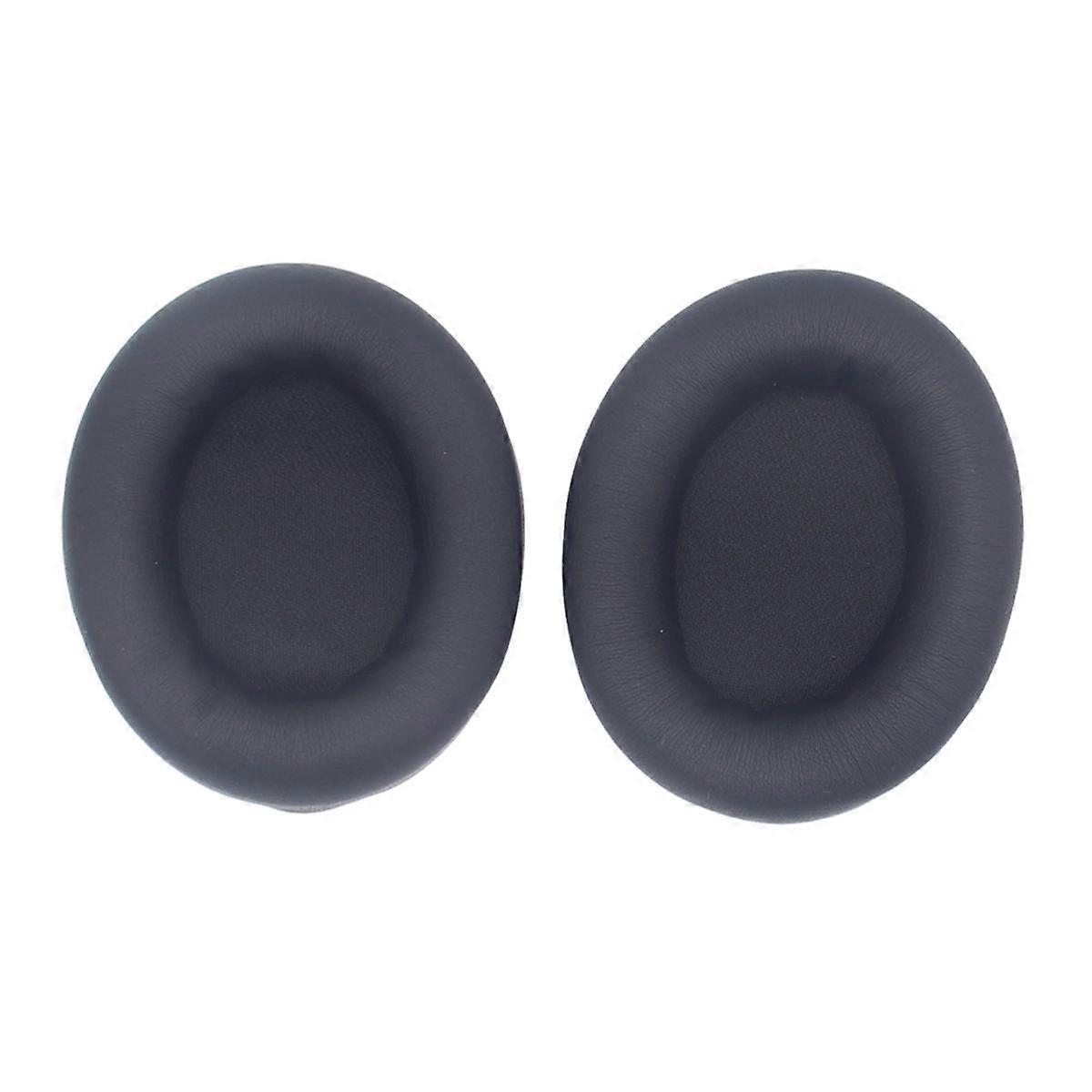 Replacement Earpads for Wireless with Soft Protein Leather Noise Isolation Sponge Black