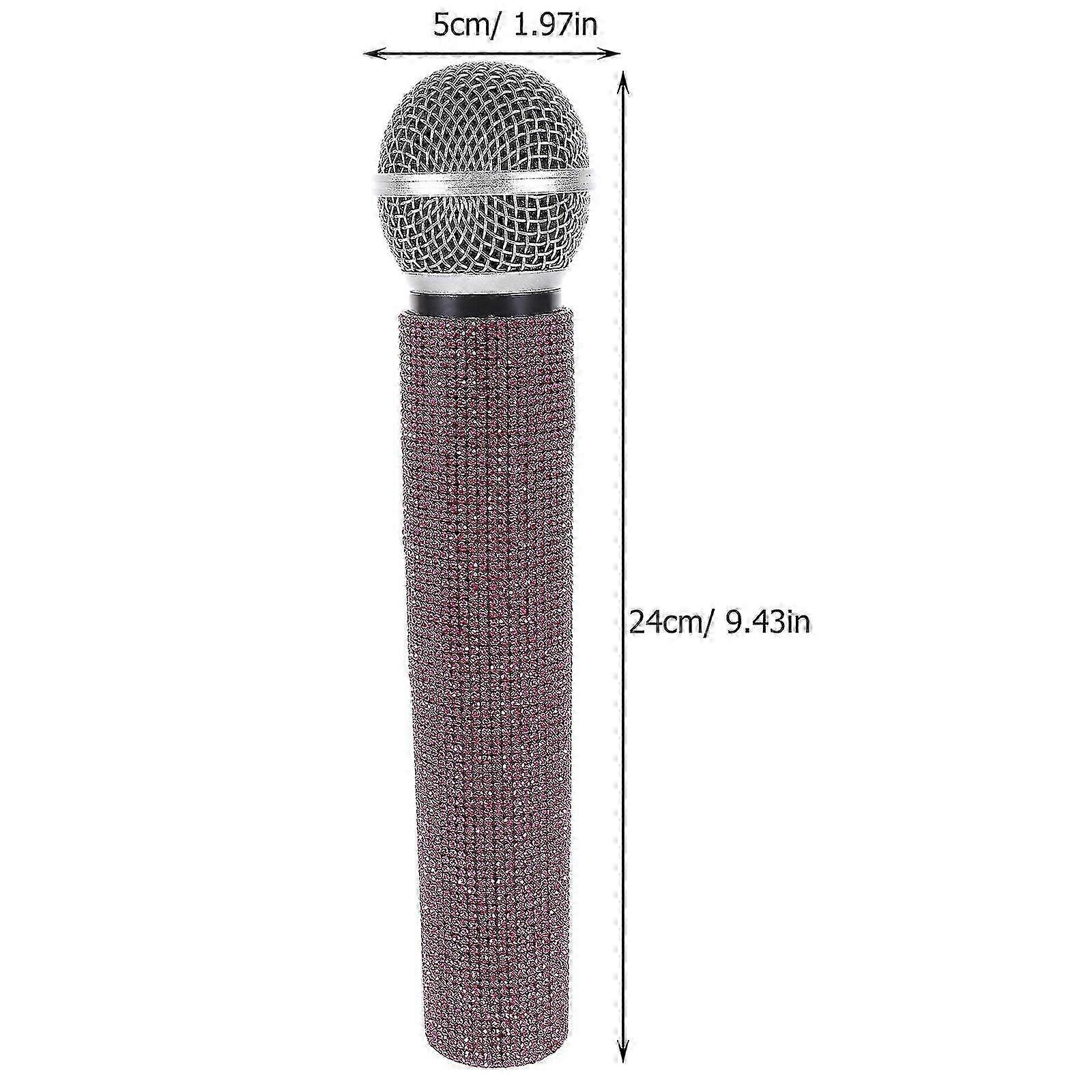 Simulation Microphone Children Microphone Prop Fake Microphone Pretend Play Microphone