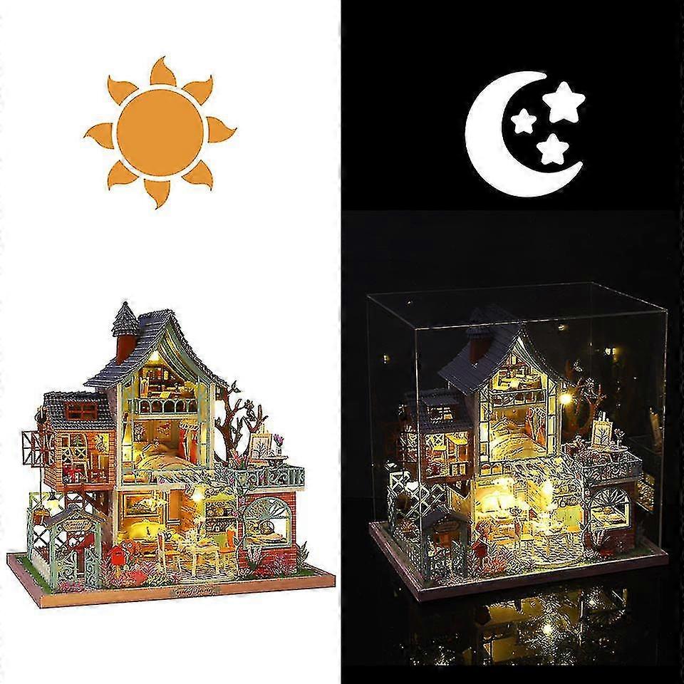 Melody Jane Puppenhaus – Miniatur-Bastelset Im Maßstab 1:12, Inkl. Nicht-funktionierenden Fenstern