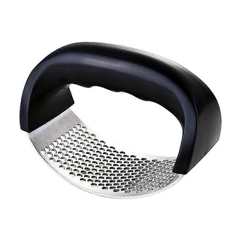 Garlic Press Stainless Steel Garlic Crusher Curve Manual Press Chopper For Fruit Vegetable Tools Kitchen Gadget Accessories 1Pcs