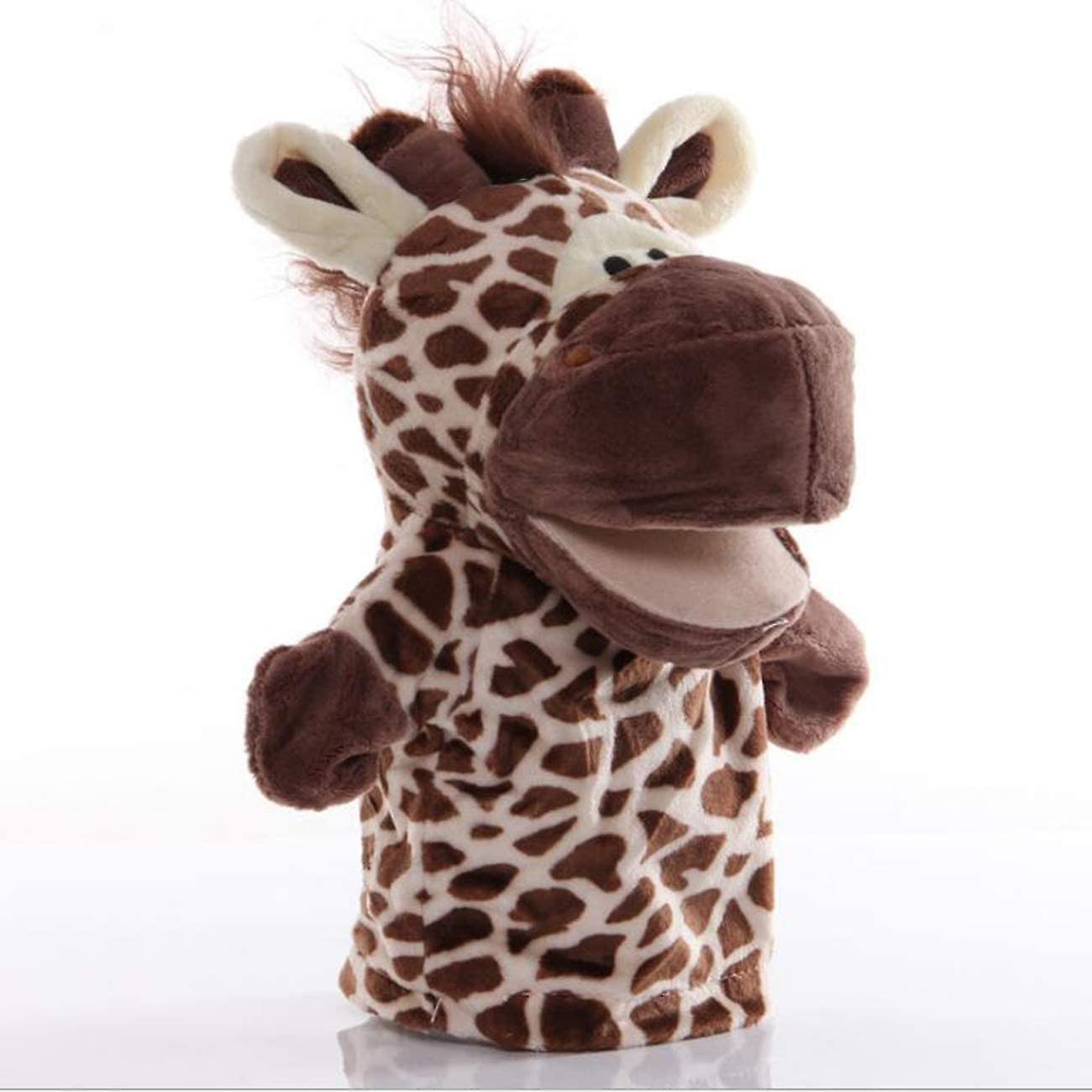 Open Mouth Hand Puppets Plush Animal Toys for Imaginative Pretend Play Stocking Storytelling