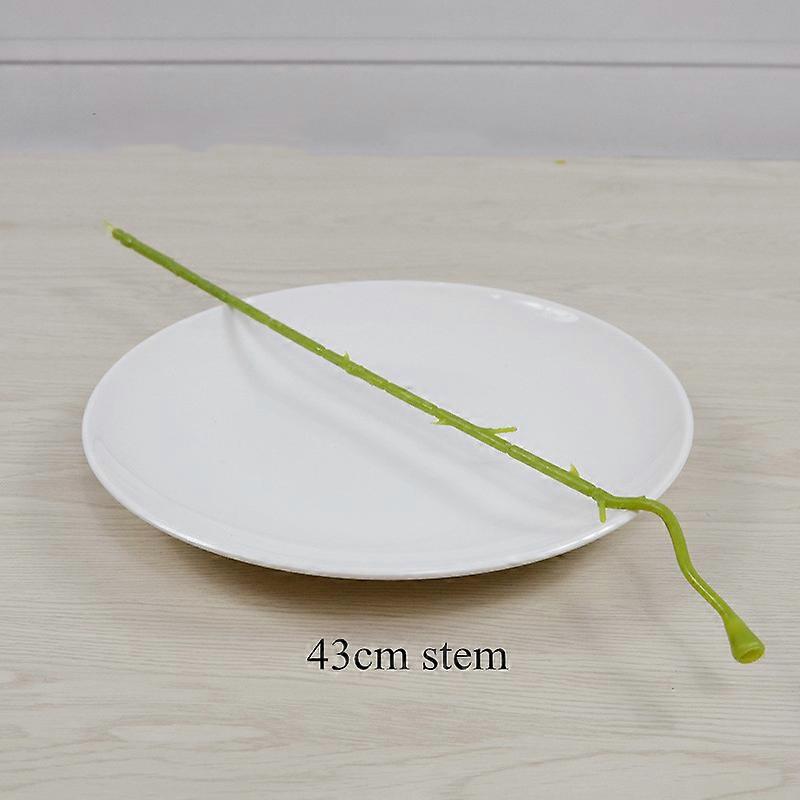 10pcs 15/25/40cm Artificial simulation rose carnation flower stems diy wedding decoration stem accessory diy flower bouquet