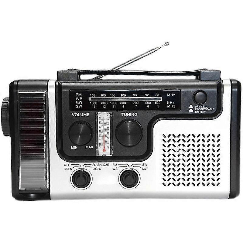 Hand Generator/mobile Phone Charging/emergency Lighting/multi-function Radio