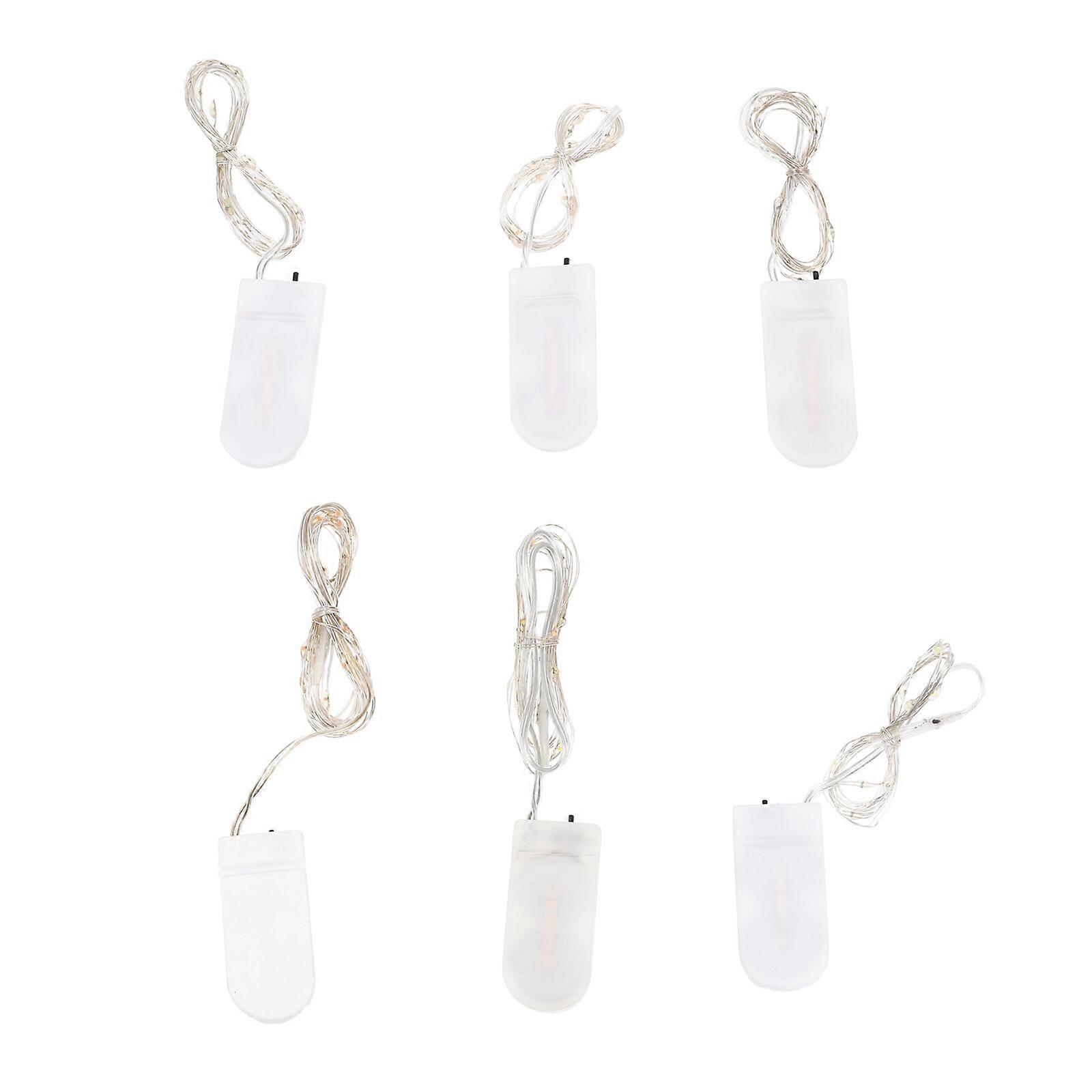 6Pcs Fairy String Lights Decorative LED String Light Festival Gift Box Light Decors