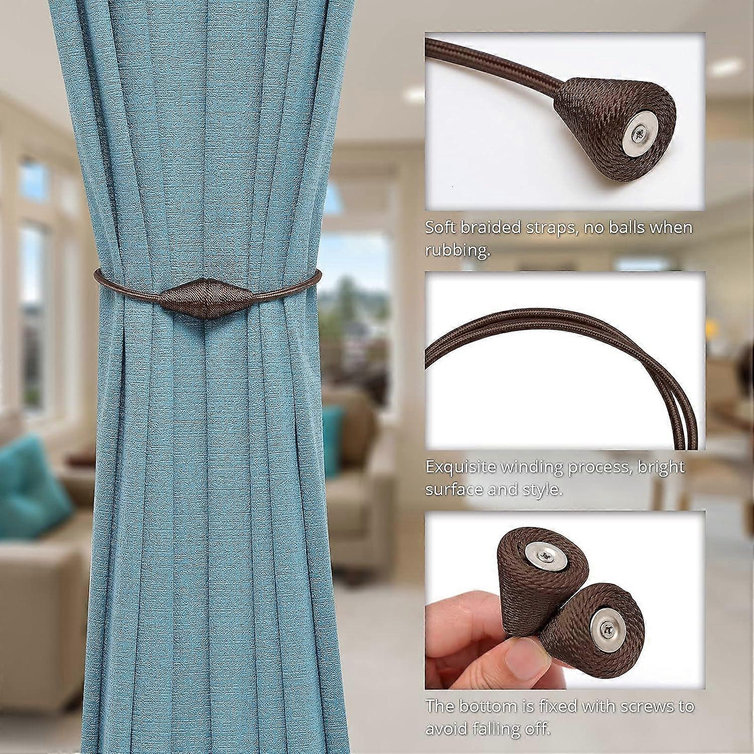 Magnetic Curtain Tiebacks main image 1