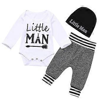 Trainingspak voor kinderen, 146, pasgeborenen, baby, meisjes, jongens, herfst, winter, lange mouwen, solide, verdikte warme romper, top, broek, 2-delige outfit, kledingset, overall voor heren, legergroen, 0-3 Maanden