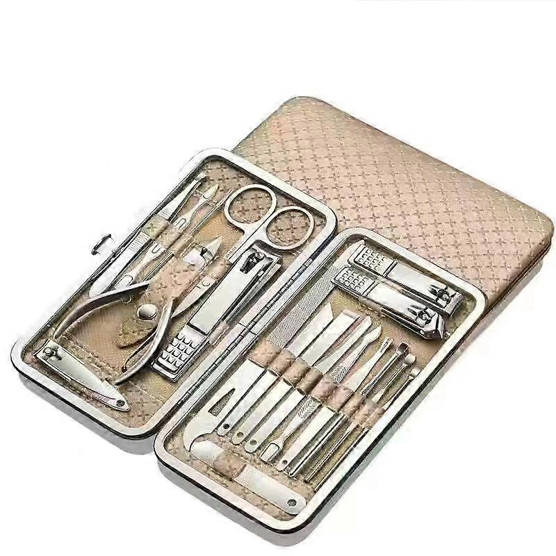 Nail Clippers Manicure Set 19Pcs