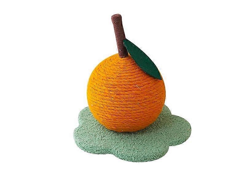 Mini Orange Sisal Cat Scratching Post Ball Pet supplies