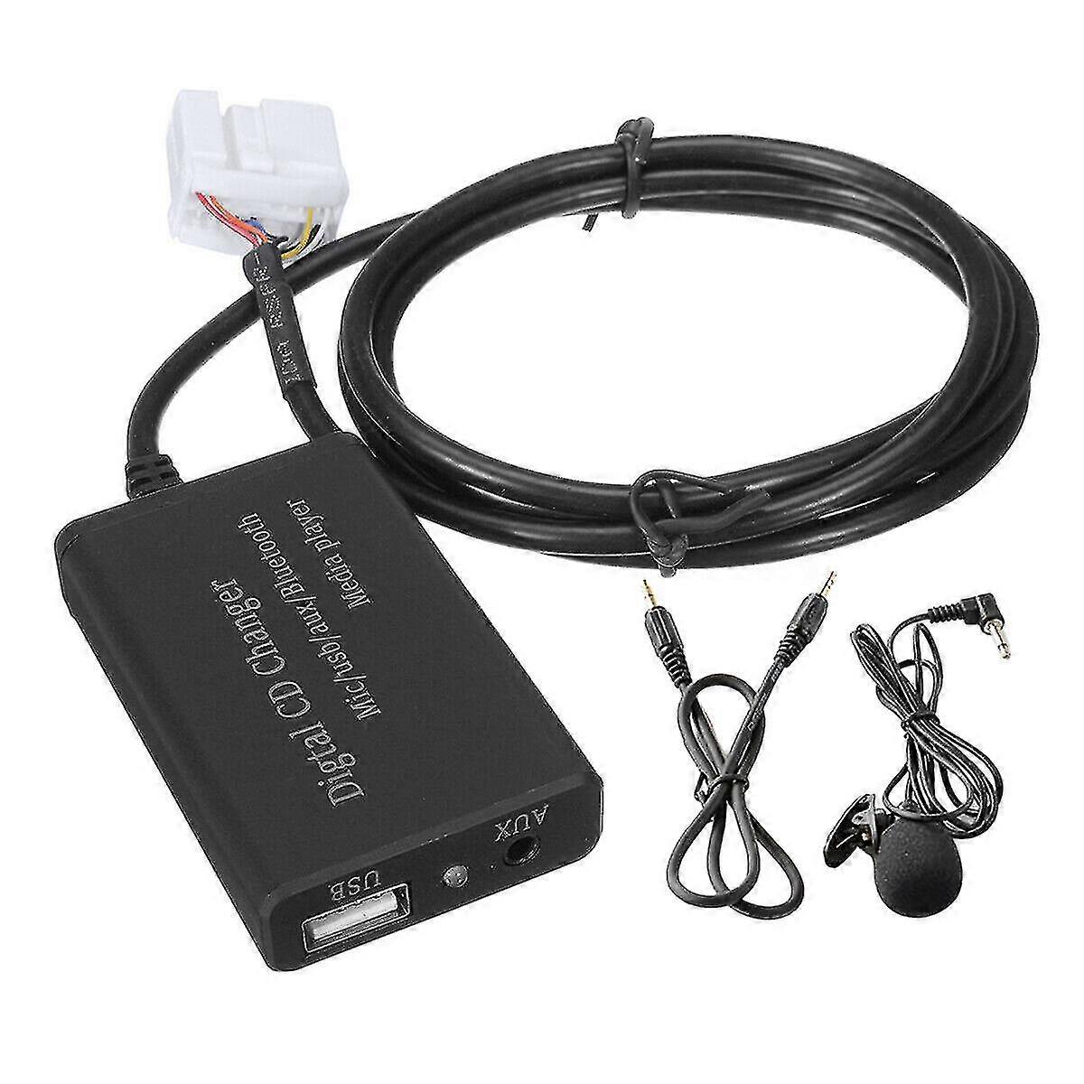 Bluetooth Music Hands-free Car Interface Aux Adapter For Accord