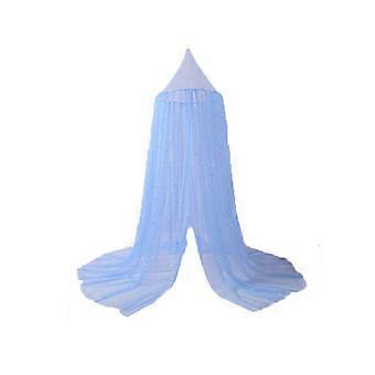 Blue Round Dome Bedspread Mosquito Net Bed Curtain Colorful Kids Tent Bed Curtain Kids Room Decor Boys Girls Kid's Bed
