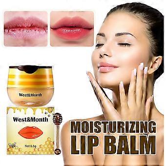 Propolis Fuktighetsgivende Honning Leppemaske Leppebalsam Nærende Anti-rynke Lip Care