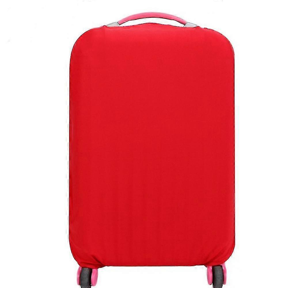 Matkatavaran kannet Protector Matkalaukku Matkalaukku Suojakansi Stretch Dust C-L-Red