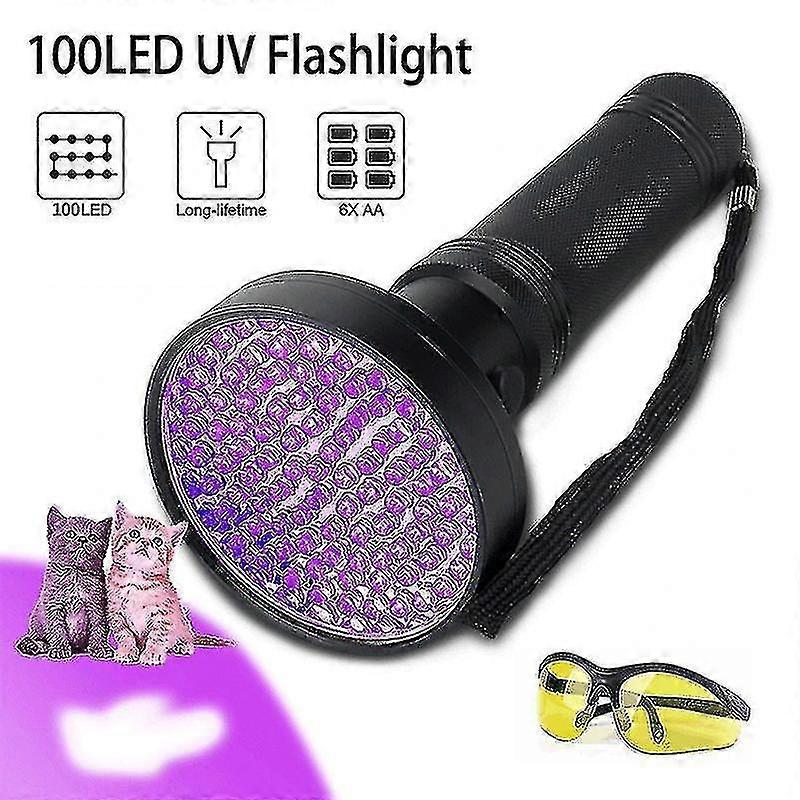 With Battery Black Light Uv Flashlight Fa0693