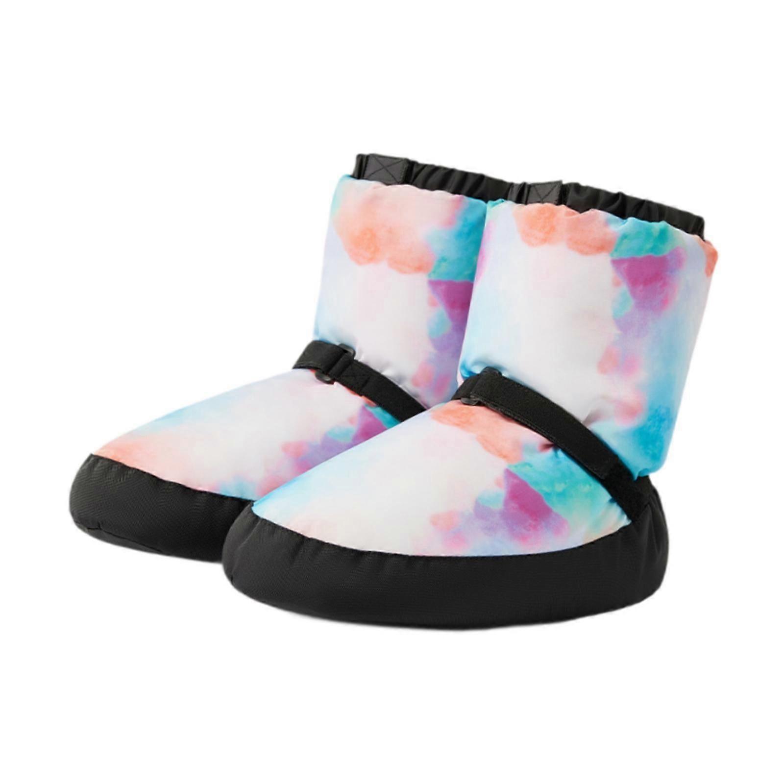 Bale Isınma Botu Yumuşak Termal Şık Dans Kıyafeti Rahat Dans Ayakkabıları