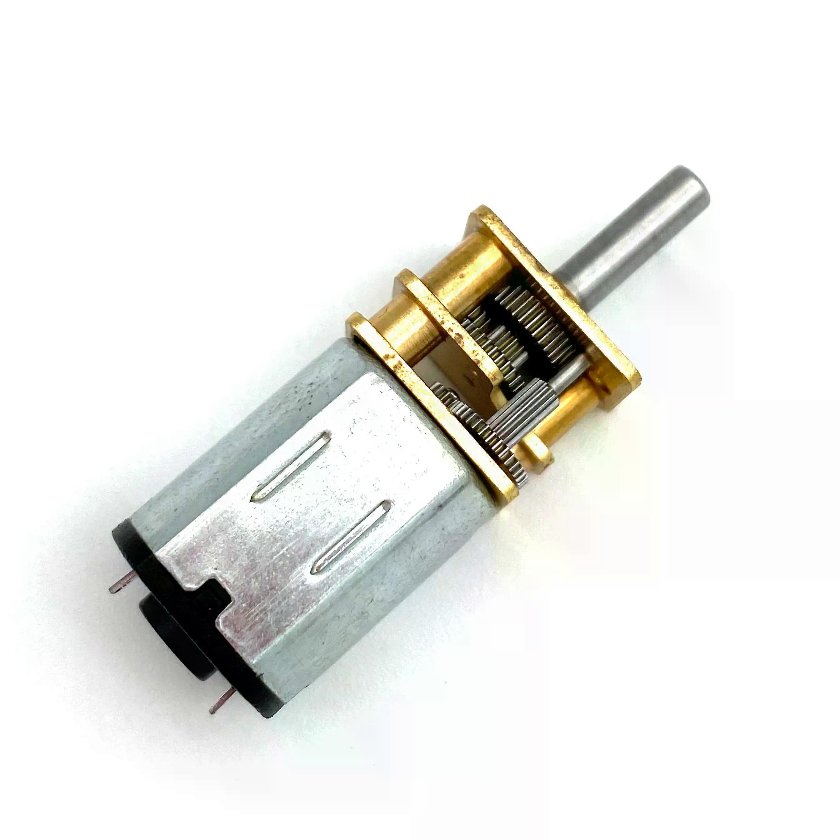 N20 DC 6V Getriebemotor 30-3000 U / min Micro Speed Getriebemotor Mini Metall Elektrischer Untersetzungsgetriebemotor für Autoroboter Modell Gleichstrommotoren
