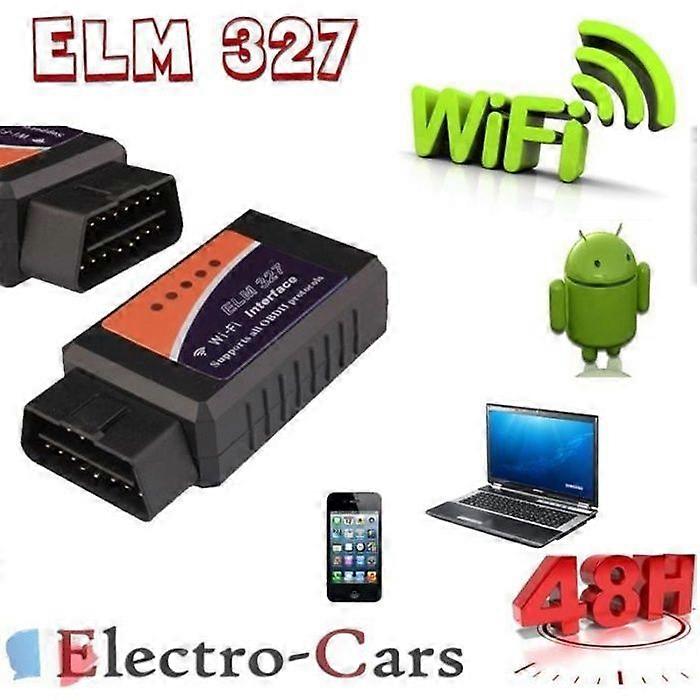 OBD2 Diagnostic Interface - ELM327 - Multi-brand - WiFi - Universal - Car