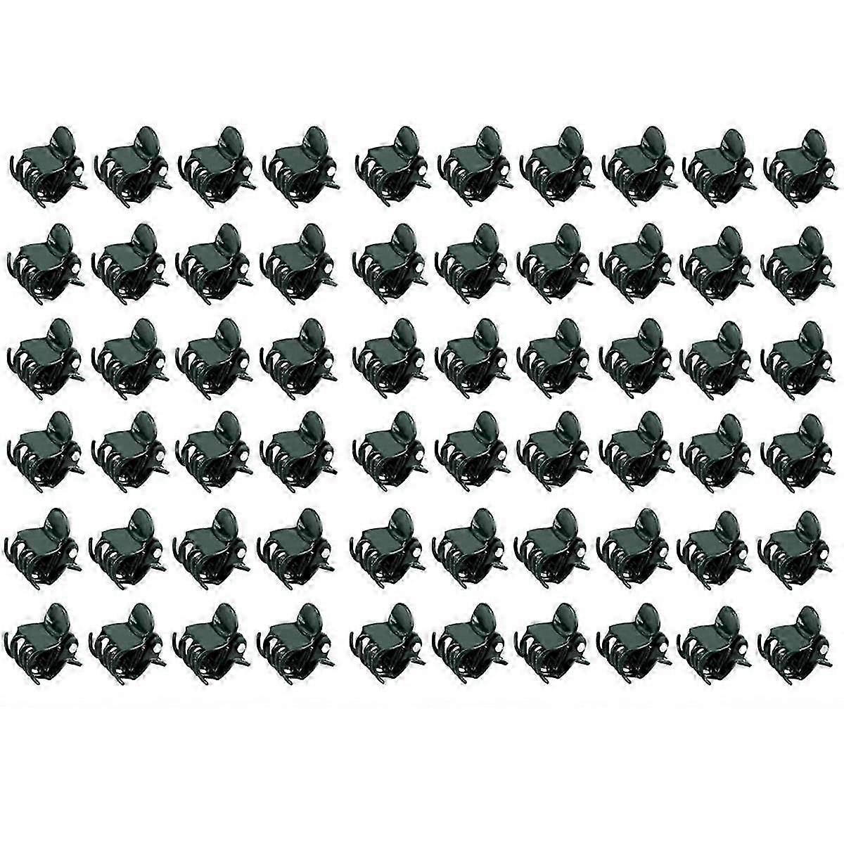 200 قطعة من مقاطع الأوركيد مقاطع دعم النبات ، مشبك نبات بلاستيكي مؤمن حديقة نبات الطماطم ينبع مقاطع تثبيت الكرمة