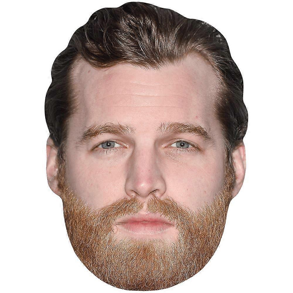 Jared Keeso (Beard) Celebrity Mask, Flat Card Face