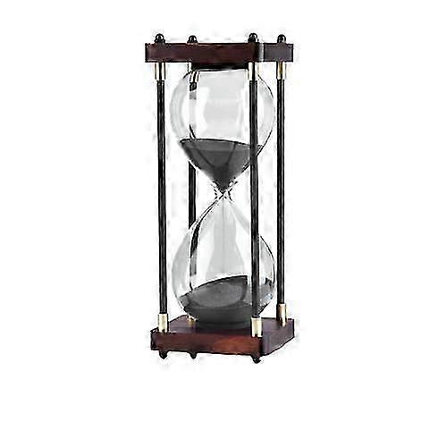 Timeglass 60 minutter timer svart trekontor hjemme