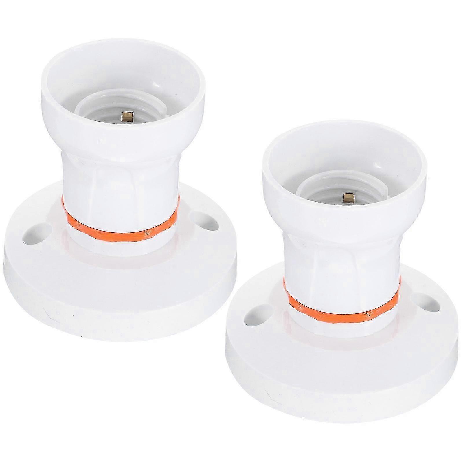 2 stuks Fitting E27/B22 Basis Gloeilamp Plug Plafondlamp Socket Adapter