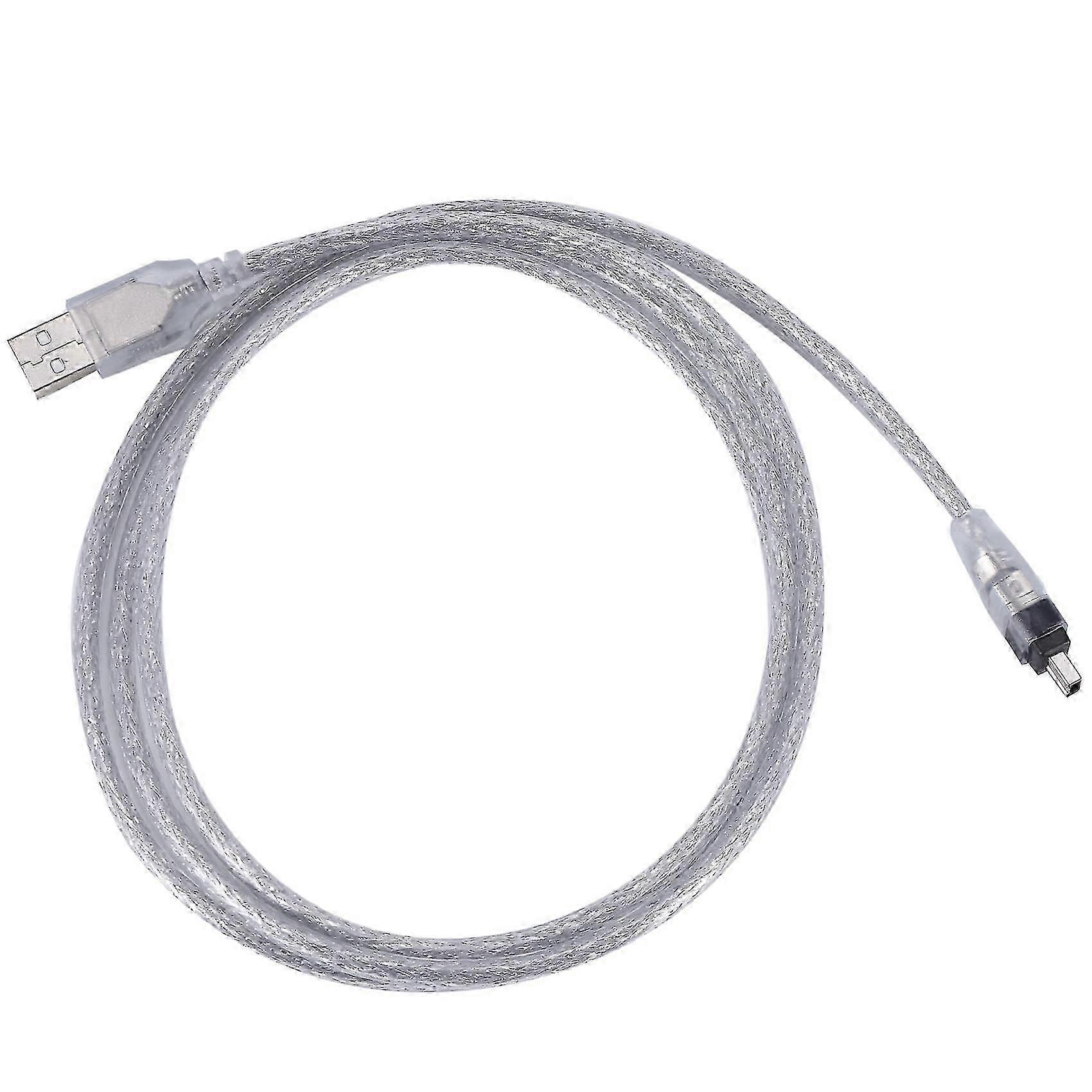 1.5M USB To IEEE 1394 4 Pin Firewire DV Adapter Cable Converter For PC Camera
