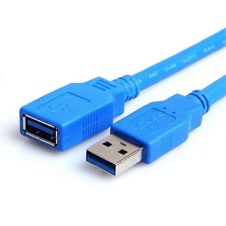 SBSGV Cable de extensión USB3.0 de 1 metro Cable de datos USB 3.0Cable de extensión USB Cable de extensión AM a AF