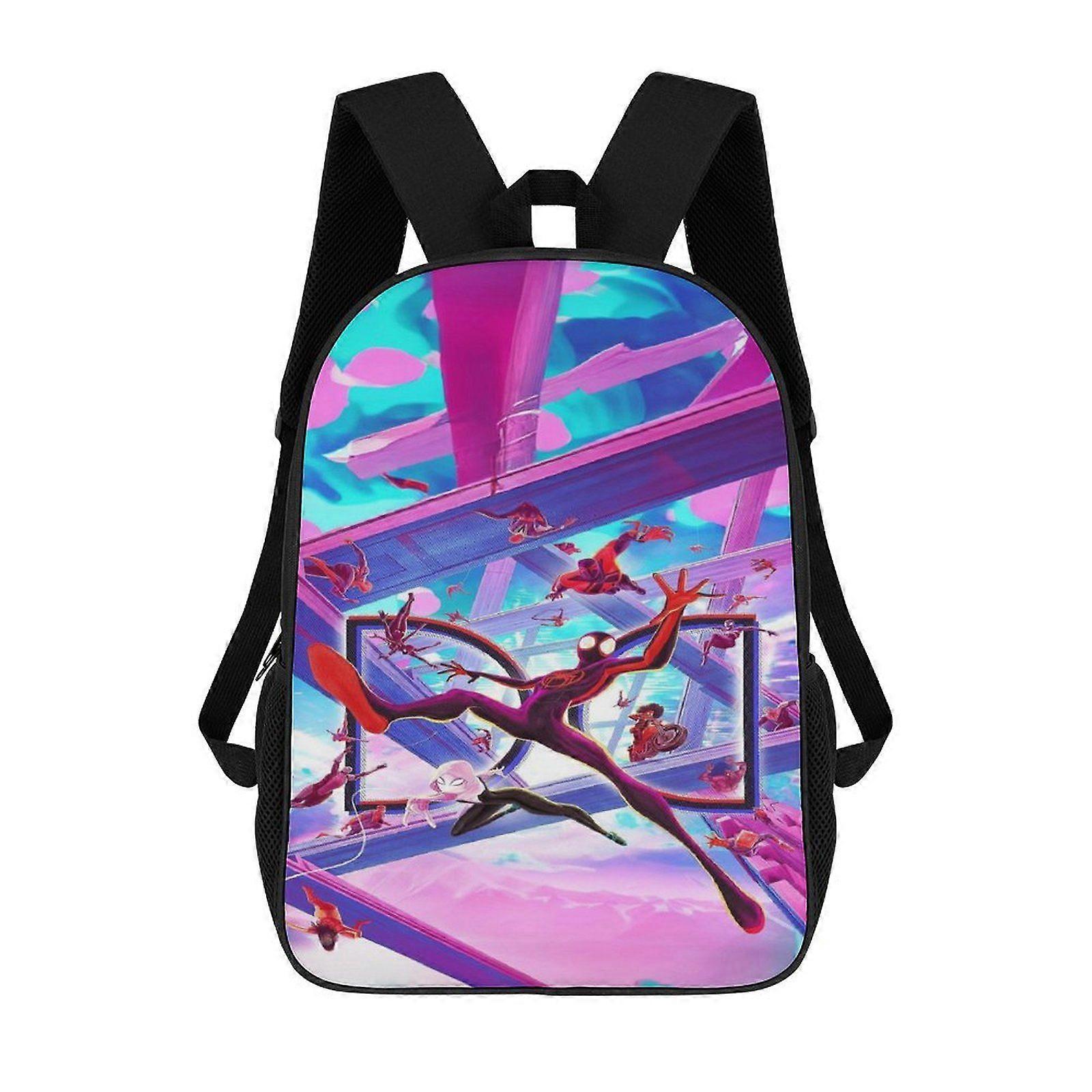 i2271 Miles Morales Backpack Shoulders DaypackBag Work Travel Classic Unisex Backpack kli2271