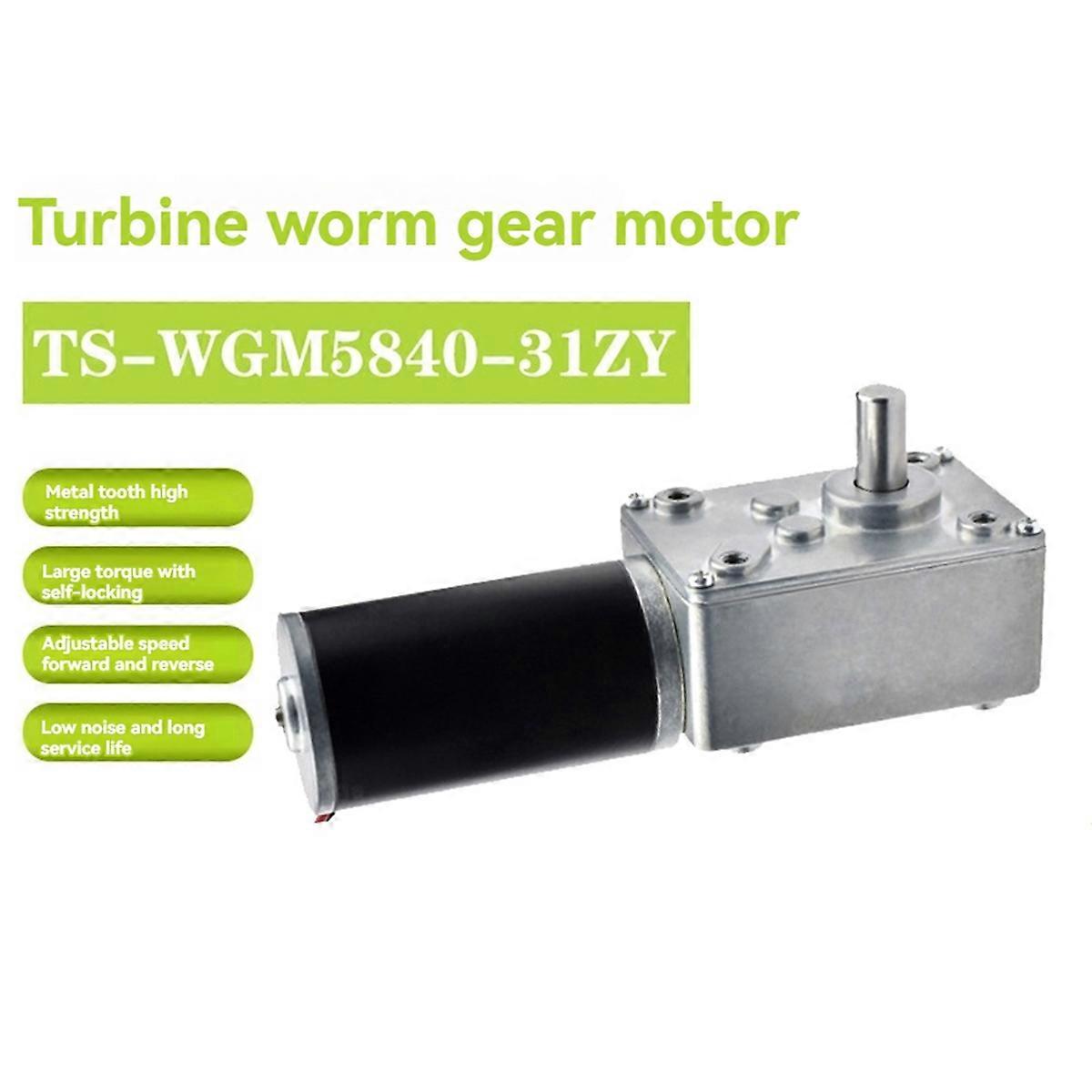 Mikro-DC-Reduziermotor 5840-31ZY – 24V, Mit Encoder, Selbstverriegelnd, Für Präzise Steuerung