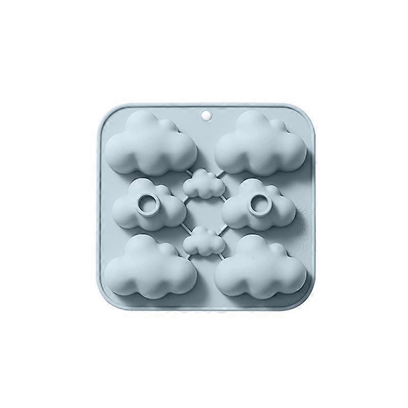 1Pc 8Cavities Cartoon Cloud Silicone Mold Diy Candle Resin Plaster Making Mould