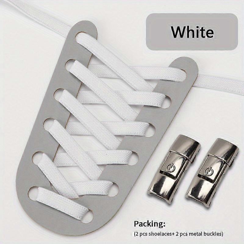 No-Tie Shoelaces with Buckles for Sports Shoes