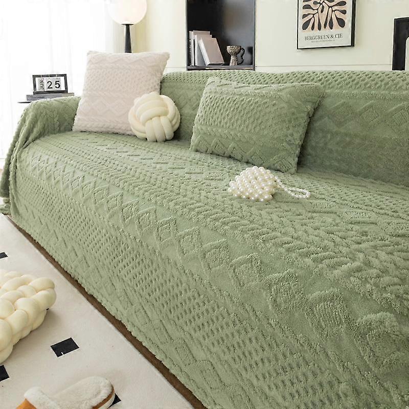 Winter Warm Soft Sofa Towel Blanket Plush Sofa Cover Anti-dirty Couch Cover Slipcover Dog Pet Sofa Towel Blanket Protection