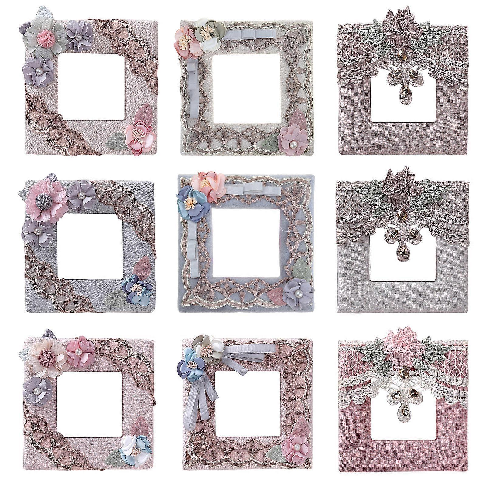 Floral Flower Switch Sticker Cloth Socket Protective Cover Wall Decals Mural  None