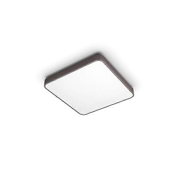 Square ceiling light - Philips - BROWN - 32W - Black - Requires 3 bulbs