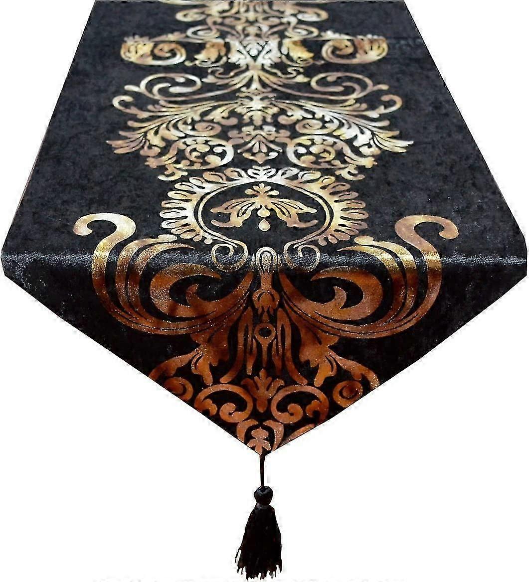 New Hot Stamping Contracted Classic Table Runner