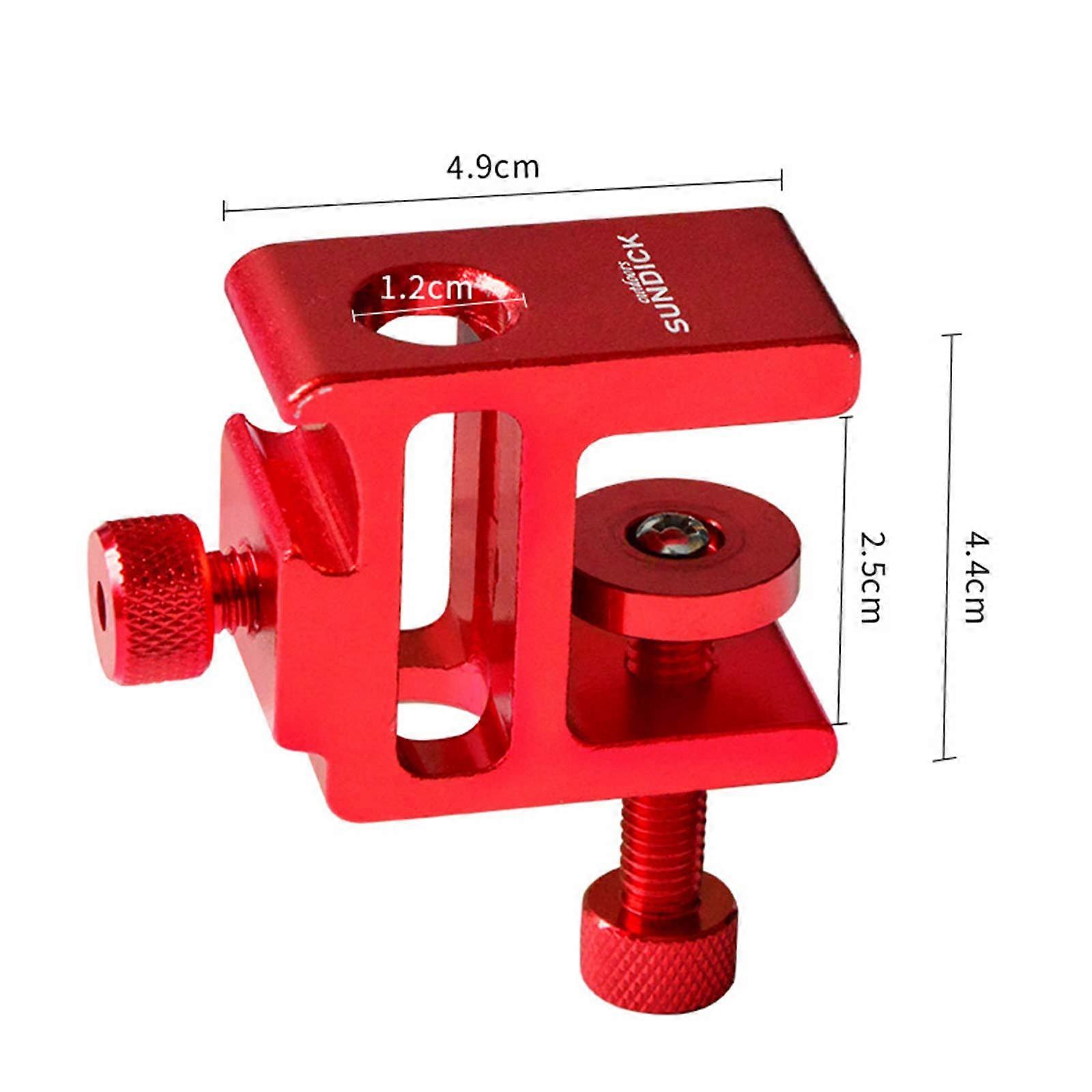 SUNDICK Lantern Stand Clip Light Pole Table Mount Aluminum Alloy Clamp Hanging Outdoor Lamp Holder Clip Tools for Camping