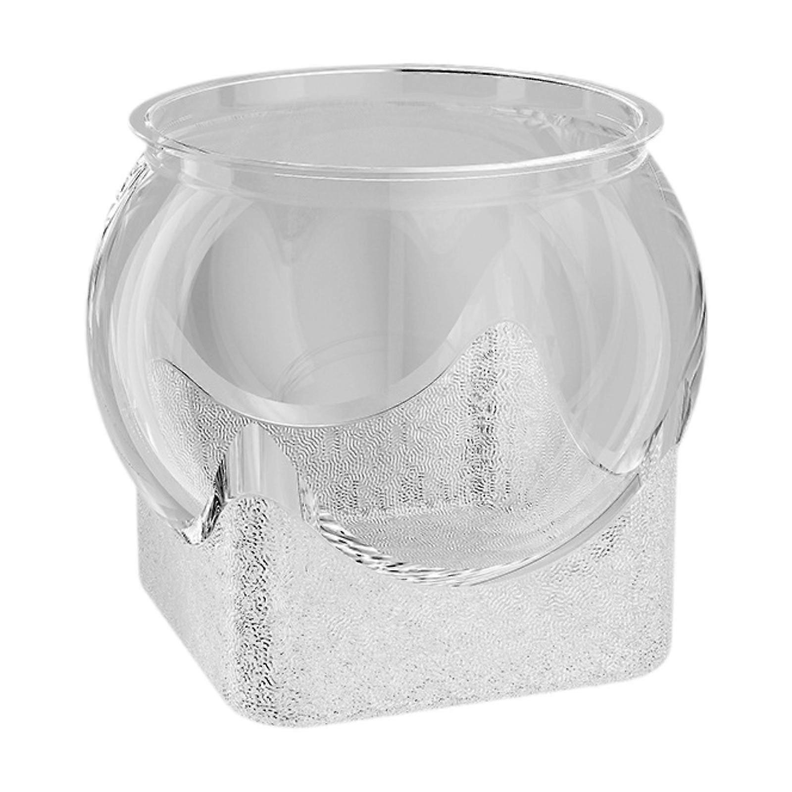 Fish Tank Fish Bowl,Clear for Beginners and Enthusiasts Portable for Home Decor