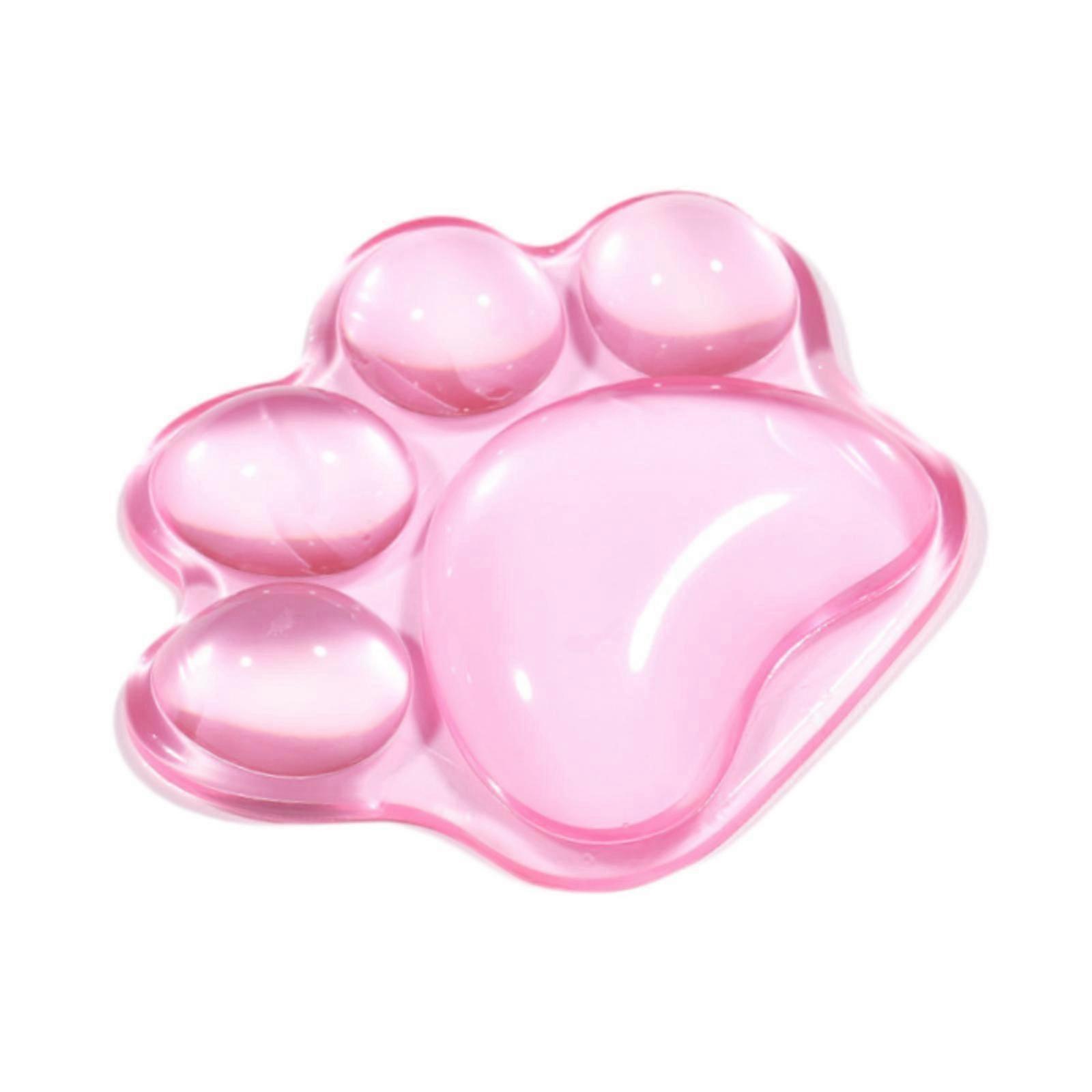 Gel Mouse Wrist Rest Comfortable Soft Wrist Pad Support for Game Gaming Home pink