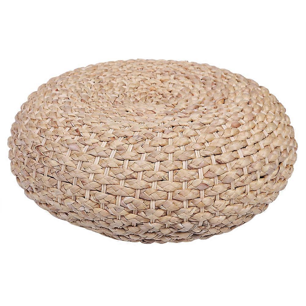 Tatami cushion round woven natural handmade straw cushion floor cushion