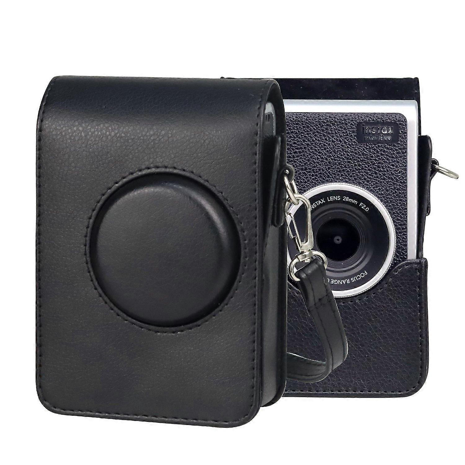 Full Body Leather Case Bag for FUJIFILM instax mini Evo