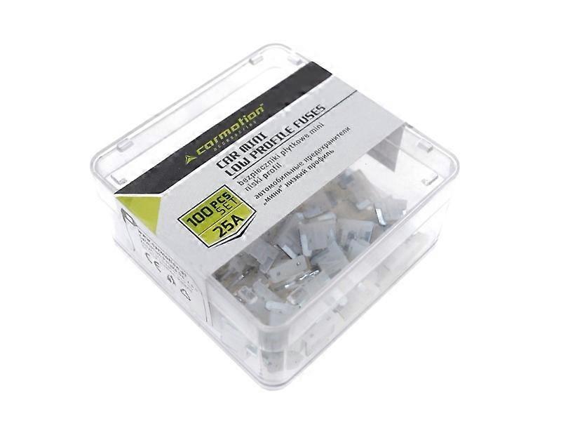 Mini low profile zekering 25A, 100 stuks