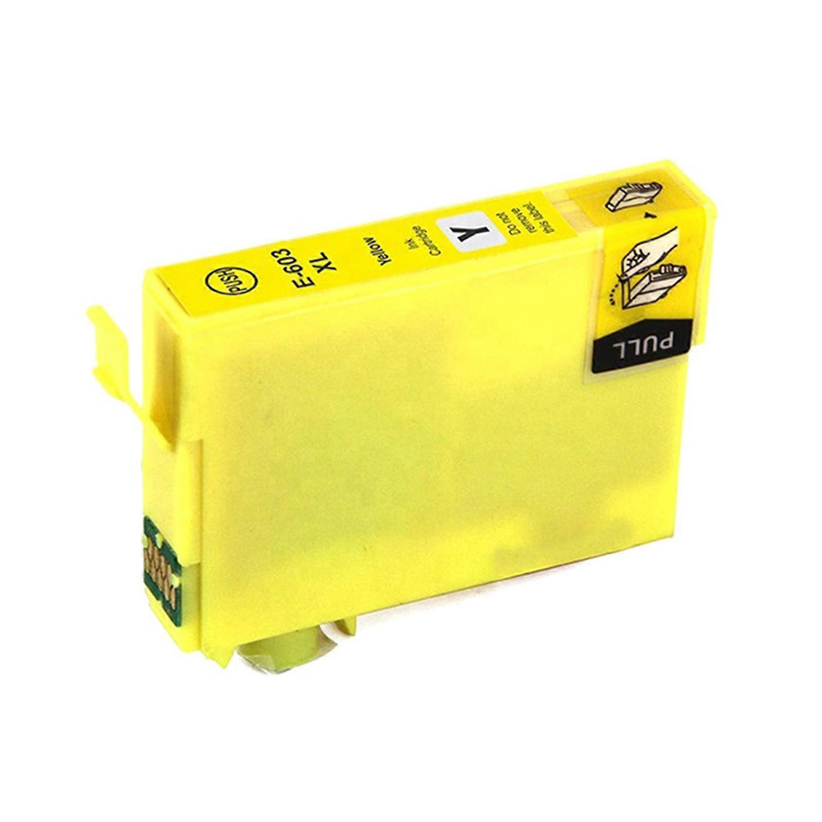 Ink Cartridge High Capacity For T603 XP 2100/3100/4105 WF-2810 2830 2835 2850 High Yield for Efficient Printing yellow